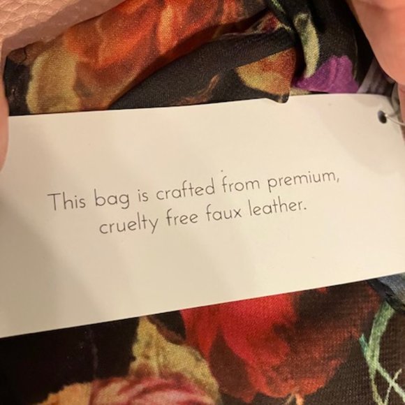 NWT! ELLIOTT LUCCA -Vegan Leather Woven Tote -"Blush Woven"-13"Hx20"Wx8"D +SCARF - Picture 11 of 16